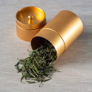 A tea container